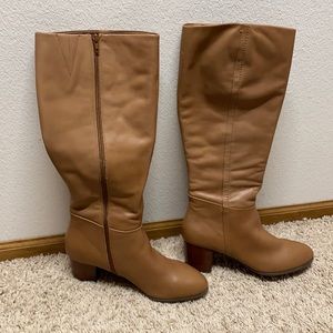 Vionic Tahlia tall brown boots